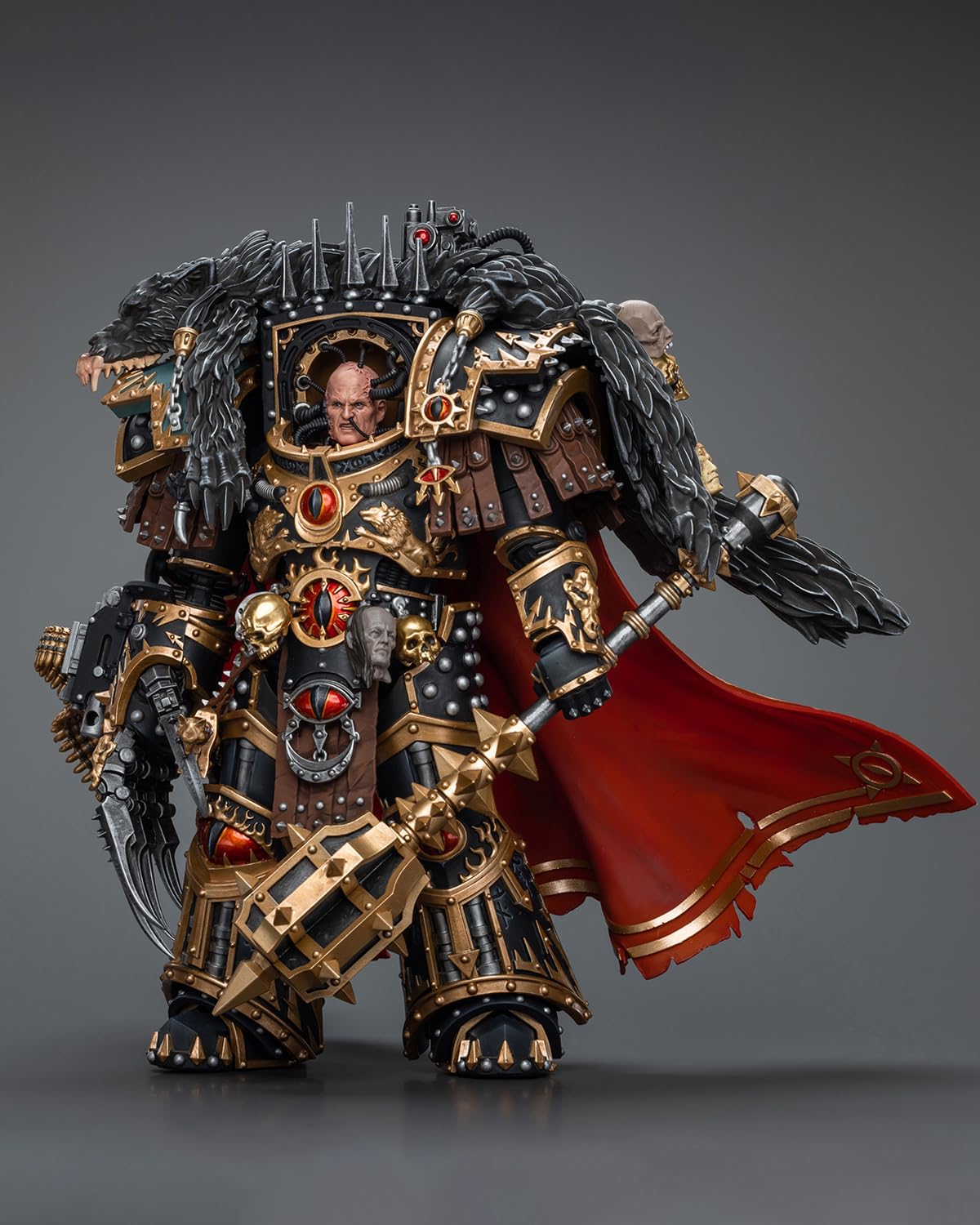 GWTCTOY JoyToy Warhammer 40K Genuine License 1:18 Action Figure, Sons of Horus Warmaster Horus Primarch of The XVlth Legion - Image 3