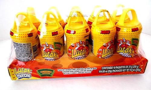 Lucas Muecas Lollipop con chile en polvo mango