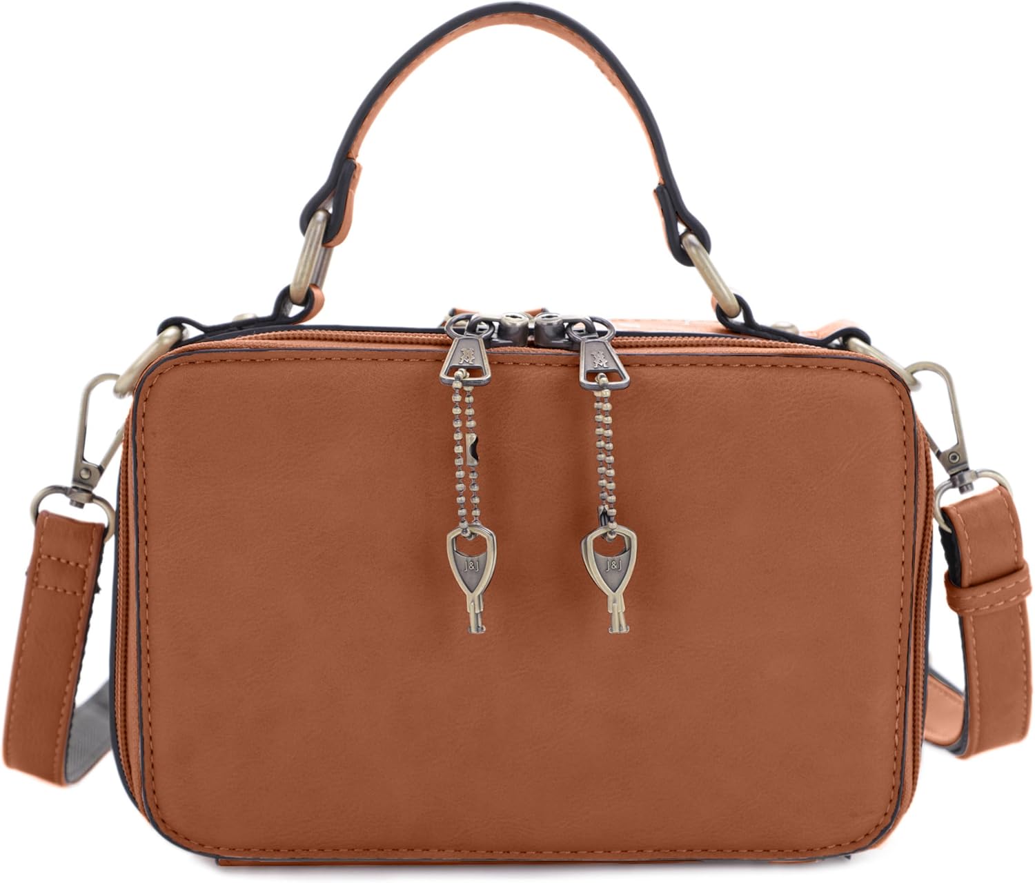 JESSIE & JAMES PANDORA Compact Concealed Carry Crossbody Satchel Purse - Image 4