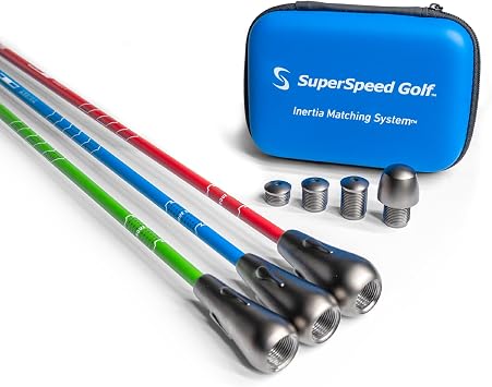 SuperSpeed Golf Speed Sticks Pro | New 2025 Model | Swing Speed Training System Used by Padraig Harrington | Gain Speed and Distance | App Training Protocols