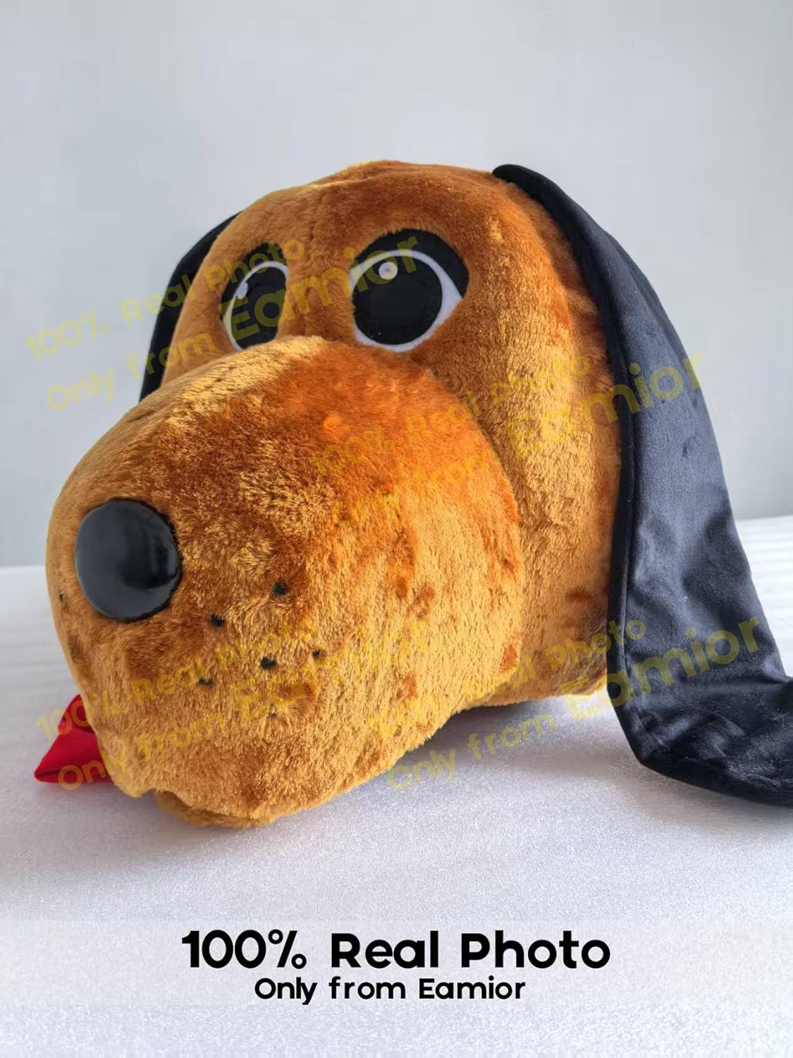 Brown Dog Mascot Costume Adult Size for Men & Women with Built-in Fan Inside the Head