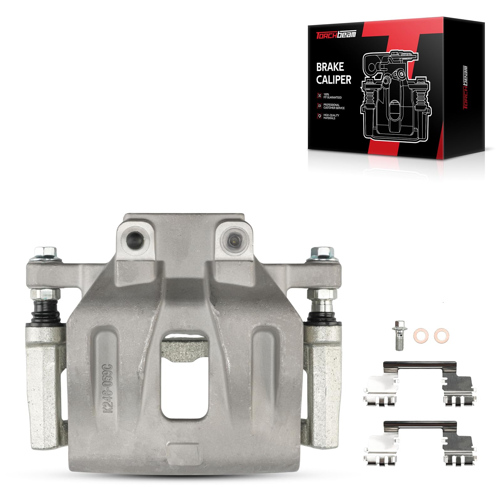 Torchbeam Front Left Brake Caliper for 2005-2011 Chrysler 300 2.7/3.6L