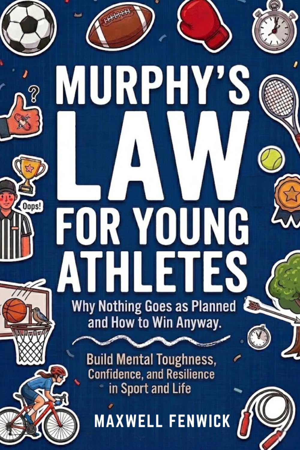 Murphy's Law for Young Athletes: Inspirational Real-Life Lessons to Help Young Athletes Build Confidence, Handle Pressure, Develop Mental Toughness, ... Planned (Murphy's Law Book for Kids & Teens)