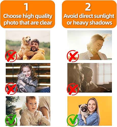 Miniatura 3 de Pintura de diamantes personalizada, haz tus propias fotos personalizadas con kits de pintura de diamantes, decoración del hogar de boda y regalos