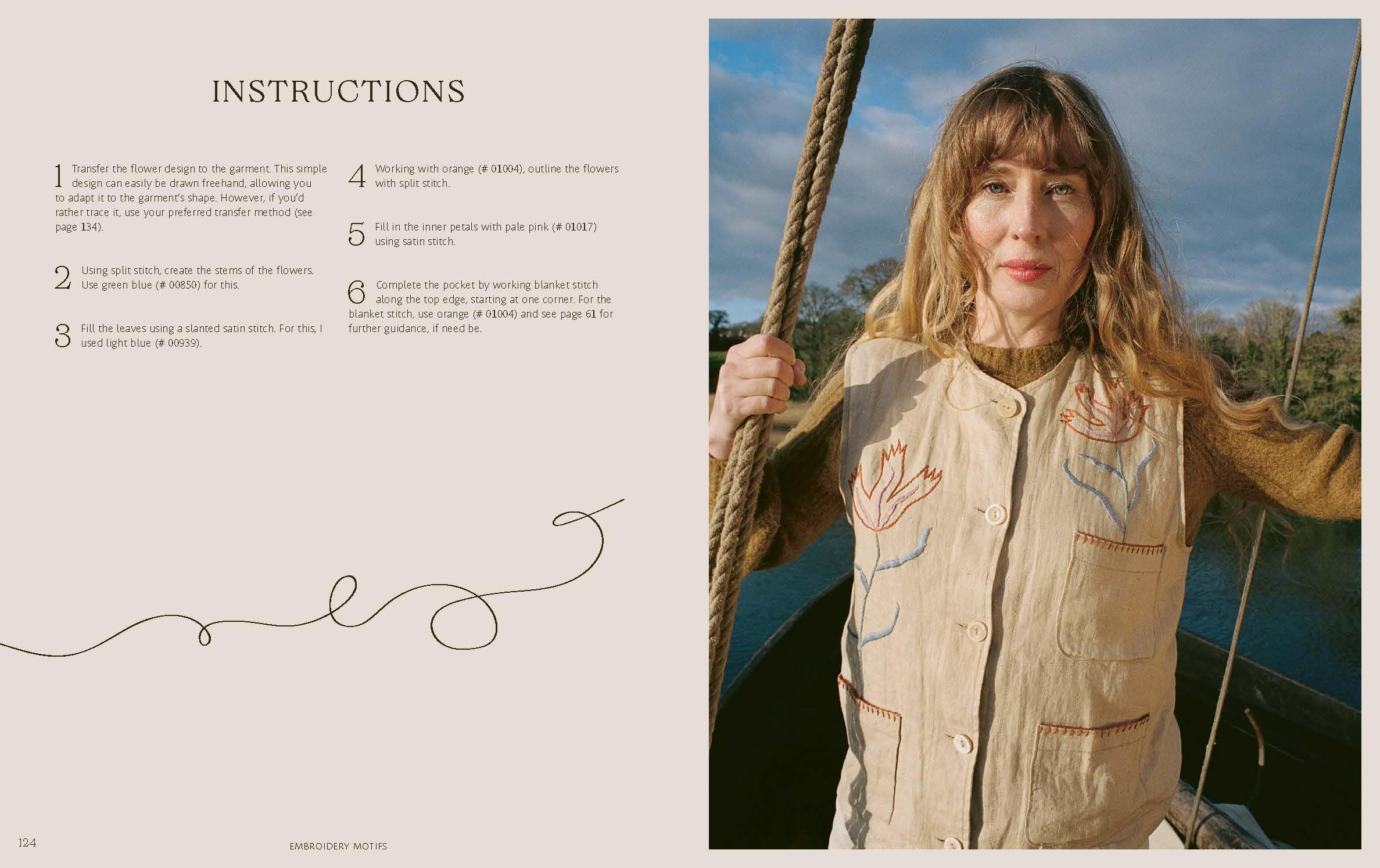 Threads: 20 Hand Embroidery Designs to Enhance Your Clothes