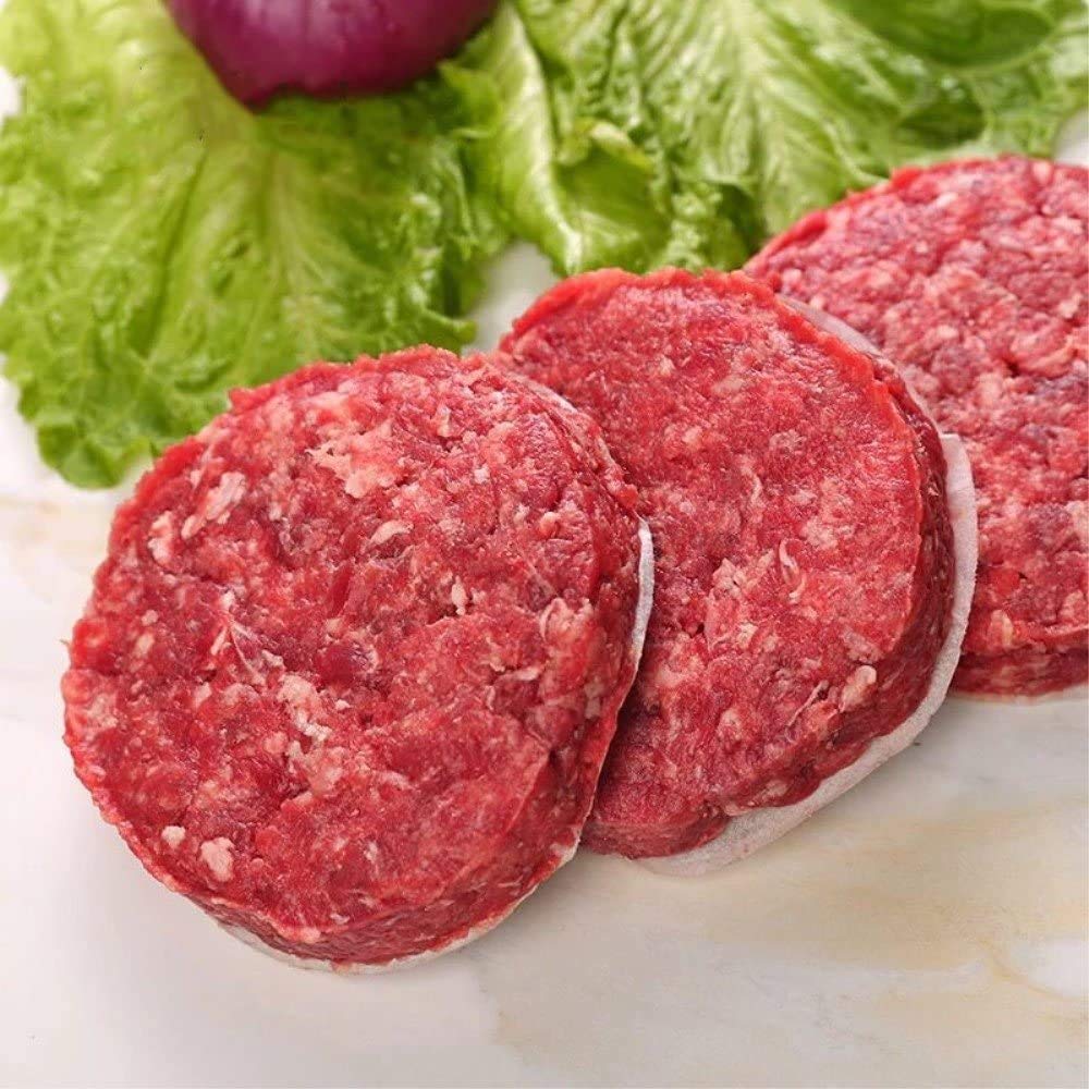 Burger Discs, 500 Pieces, Round, 12 cm, Non- Stick Parchment Paper for Burger Press and Patty Makers | Wax Sheets for Hamburger, Burger Patties, Meatballs