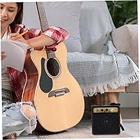 Vista 4 de TOYANDONA Mini amplificador de guitarra eléctrica portátil, amplificador de práctica pequeño con sonido nítido y fuerte para guitarras acústicas