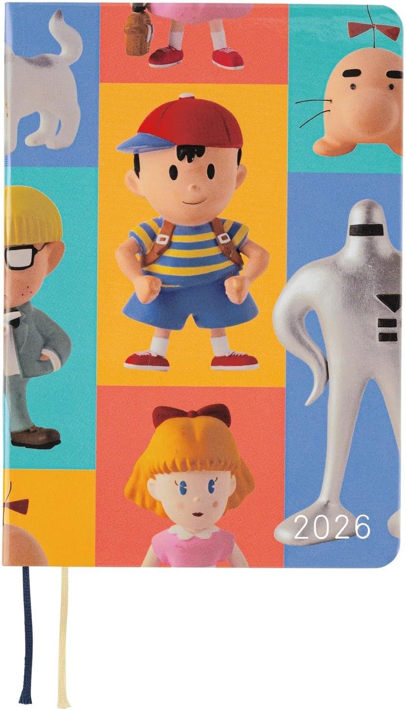 Hobonichi Techo HON A5 2026 – MOTHER: Clay Figurines (English, January Start Planner)