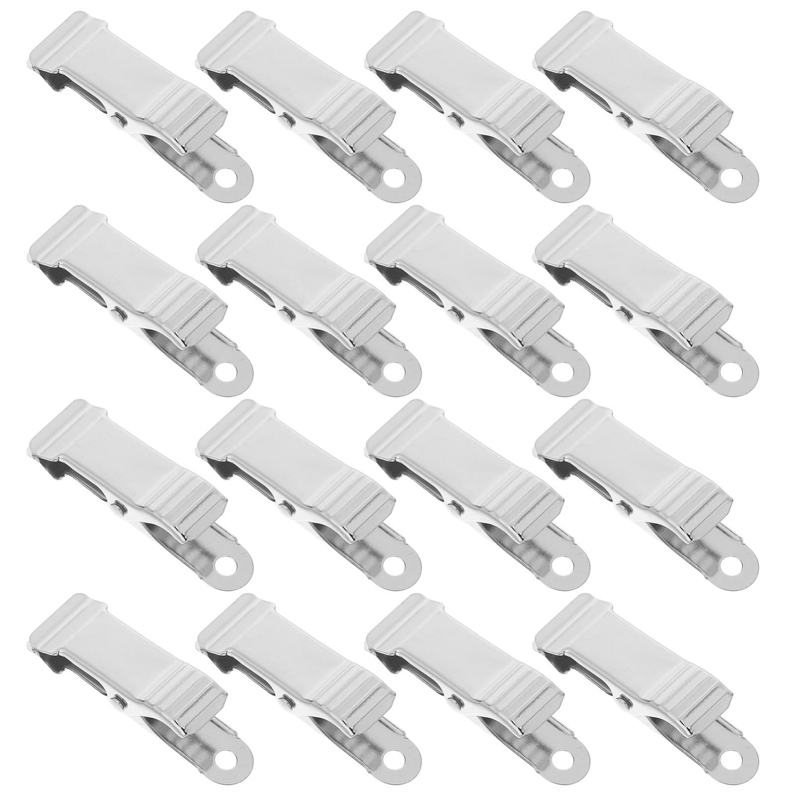 PRETYZOOM 150 Clips Metálicos Para Estanterías Clips Para Papel De Oficina Abrazaderas De Sujeción De Alambre