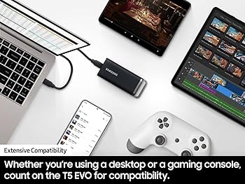 《yuu　新品未開封》サムスン 8TBSSD T5 EVO SAMSUNG T5 EVO Portable SSD 8TB, USB 3.2 Gen 1 External Solid