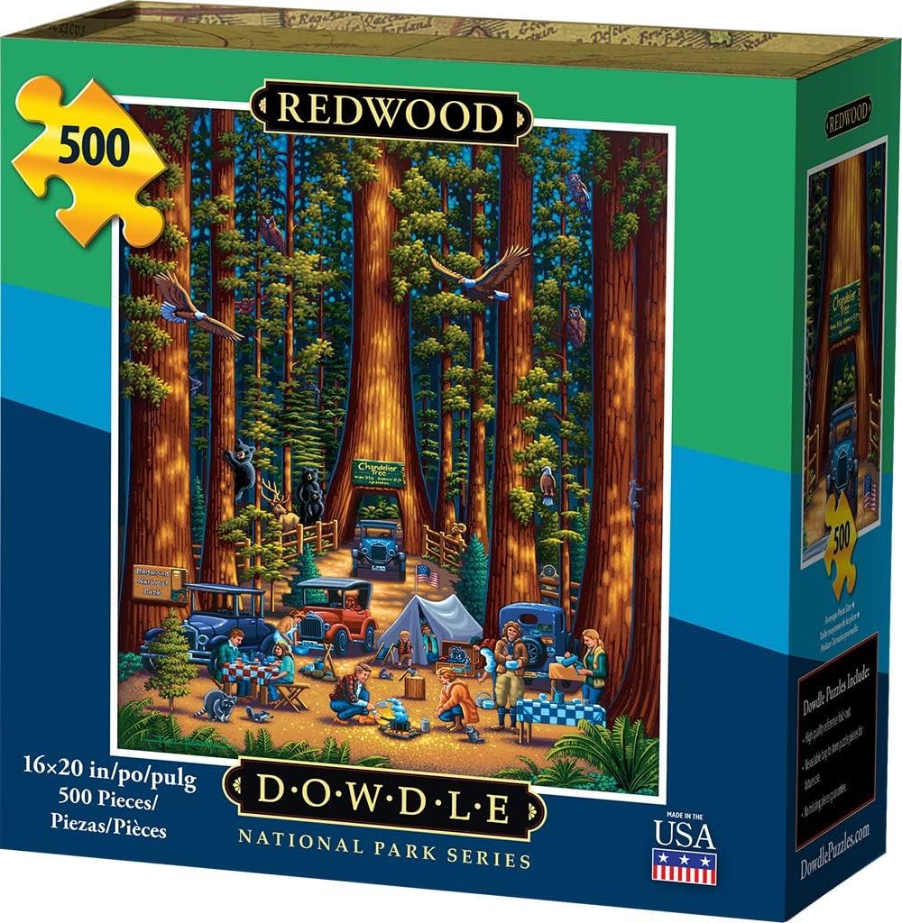 Dowdle Jigsaw Puzzle - Redwood National Park - 500 Piece