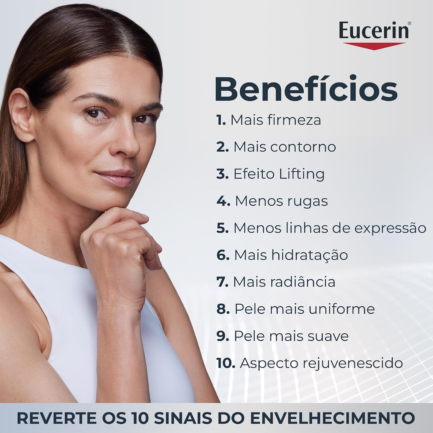 EUCERIN Sérum Facial Anti-idade Epigenetic 30ml, Antirrugas, Epicelline, Ácido Hialurônico, Antissinais, Pele Madura EUCERIN Sérum Facial Anti-idade Epigenetic 30ml, Antirrugas, Epicelline, Ácido Hialurônico, Antissinais, Pele Madura