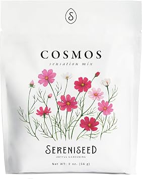 Sereniseed Sensation Mix Cosmos Seeds 2 oz