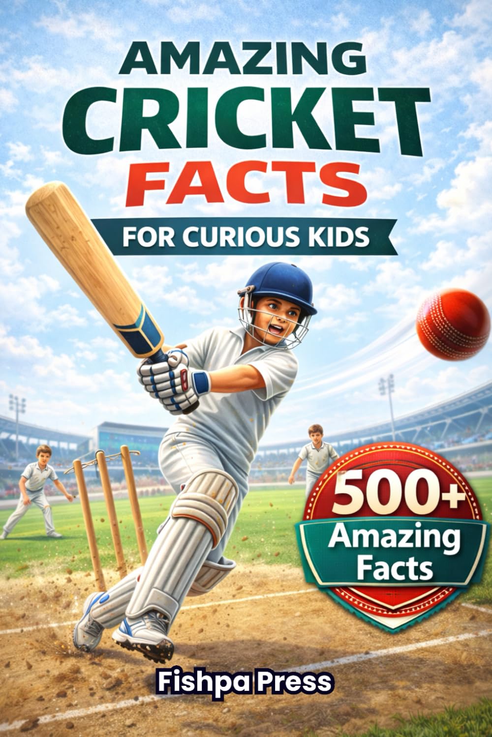 Amazing Cricket Facts for Curious Kids: Cricket Fact Book for Ages 8–14 Packed with History, Records, Rules & Surprising Discoveries (Amazing Sports Facts for Curious Kids)