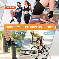Vista 5 de Tobillera para esguince de tobillo, soporte de tobillo para mujeres y hombres, tobilleras y envoltura para estabilizar, tendinitis, baloncesto