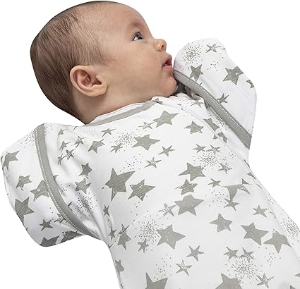 Sac D Emmaillotage Pour Bebe Avec Bras Favorise Le Sommeil Pour Les Nouveau Nes De 0 A 6 Mois 3 6 A 8 2 Kg Avec Bras En Coton Bio Amazon Fr Bebe Et Puericulture