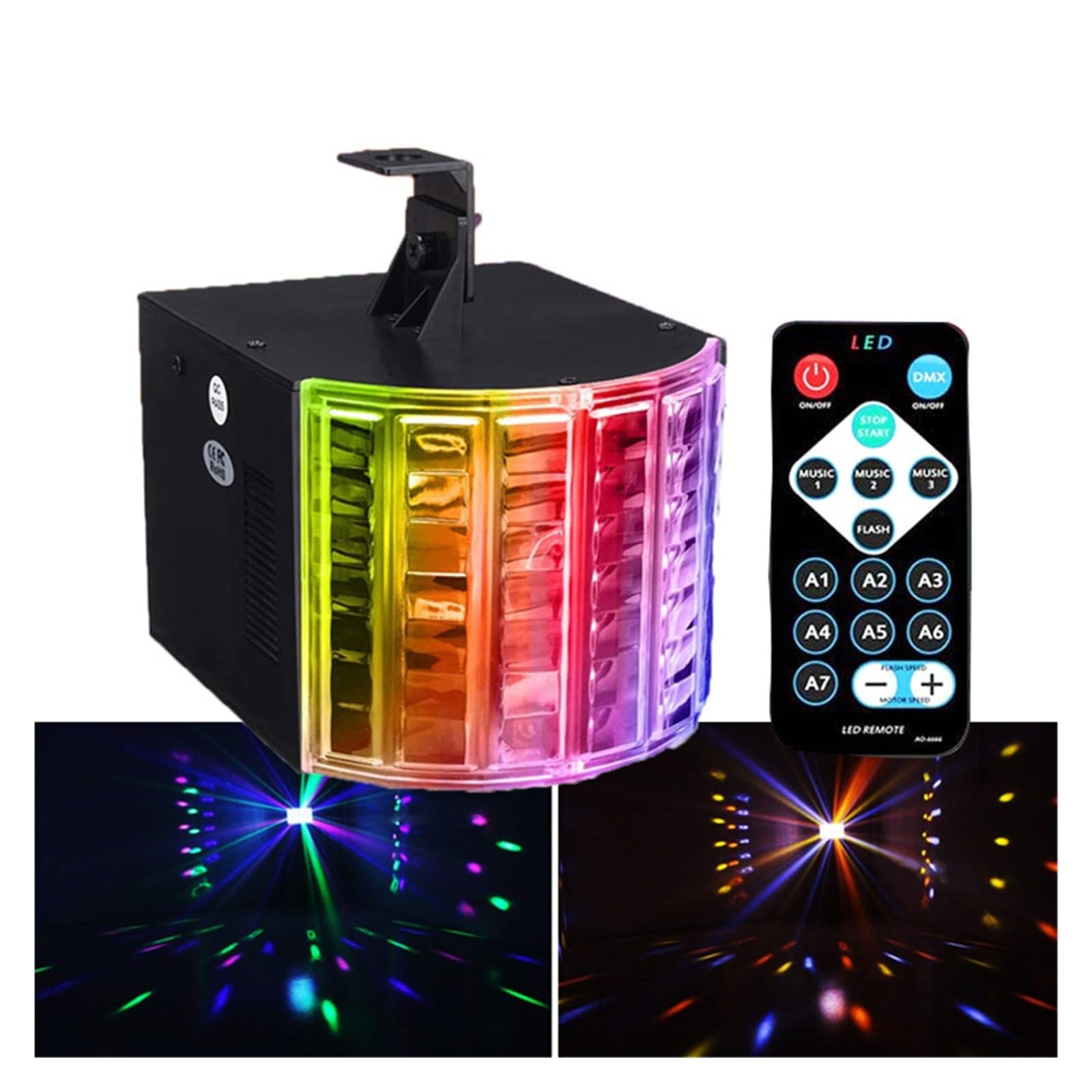 Światła Sceniczne, Dyskotekowy projektor świetlny Mini LED światła sceniczne z efektem stroboskopowym Bar Club KTV strona dekoracyjna akcesoria do lamp
