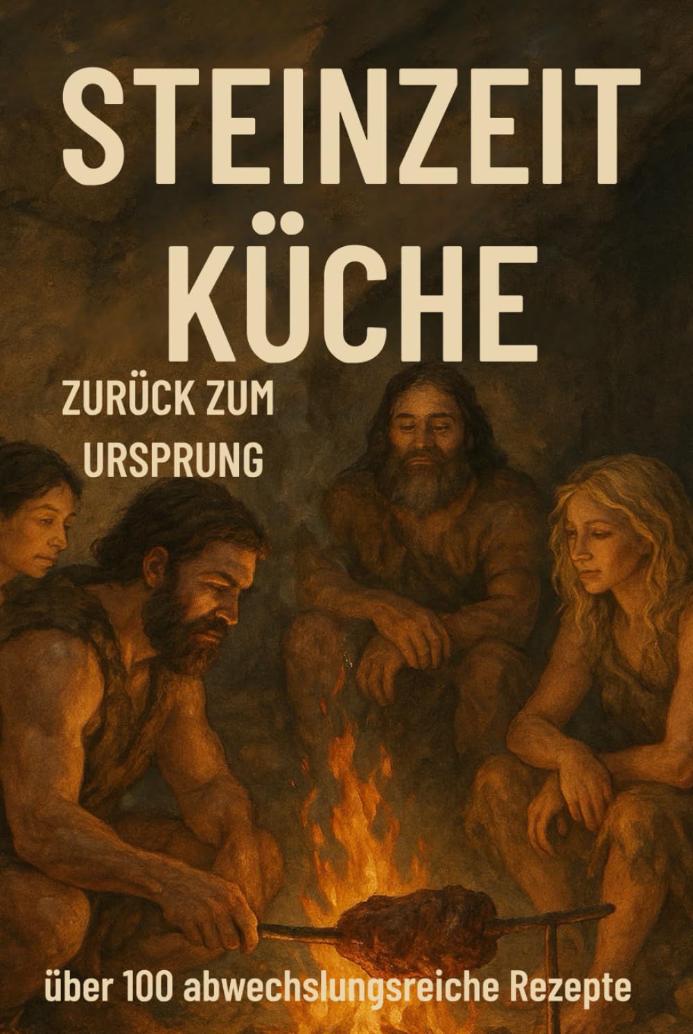 STEINZEIT KÜCHE - Zurück zum Ursprung: Natürlich genießen: über 100 einfache Paleo-Rezepte für jeden Tag – gesund, schnell & ohne Zucker (German Edition)