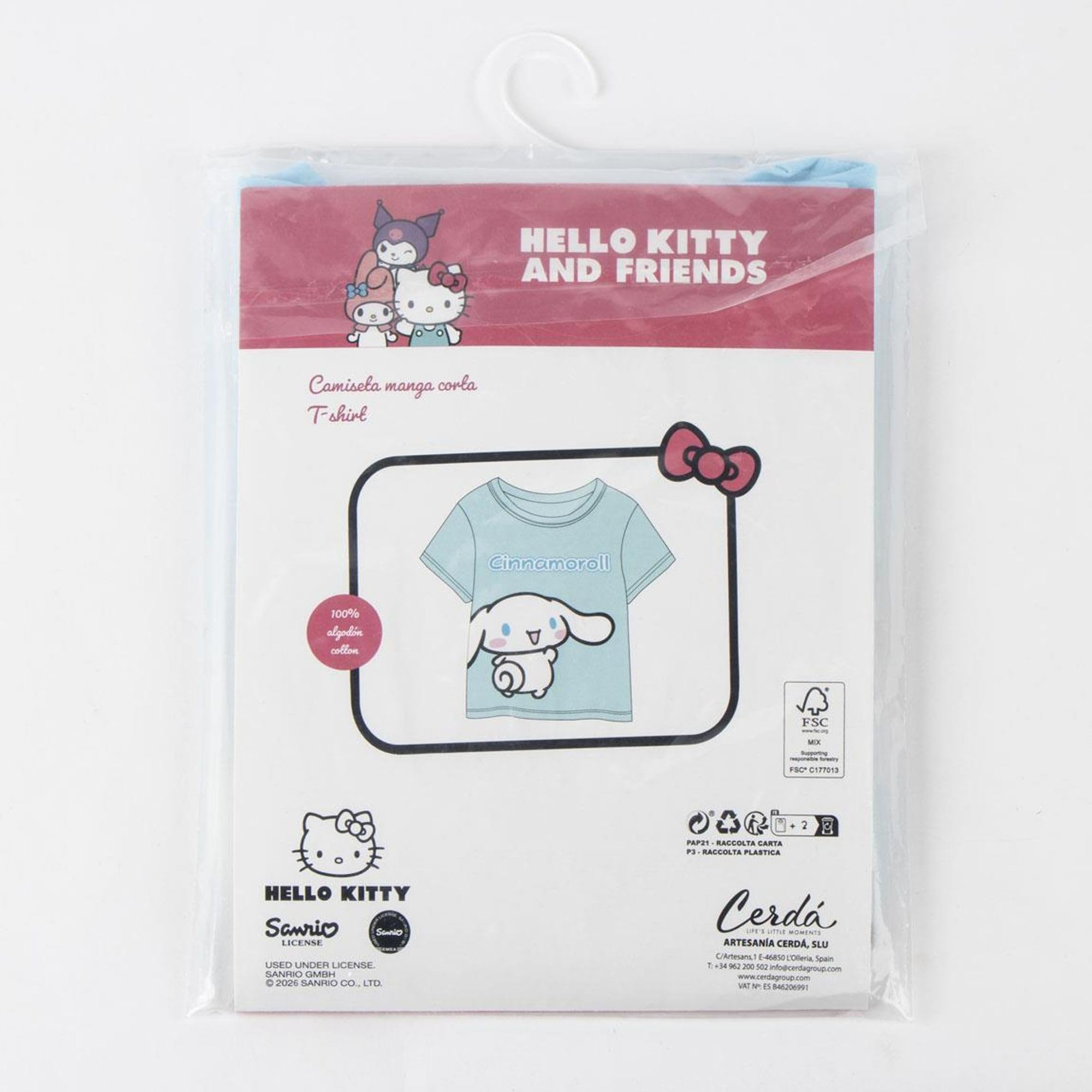 Camiseta Hello Kitty Manga Corta para Niños y Niñas - Camiseta Infantil Transpirable, Suave y Cómoda, Ropa para Verano, Uso Diario y Excursiones — view 6