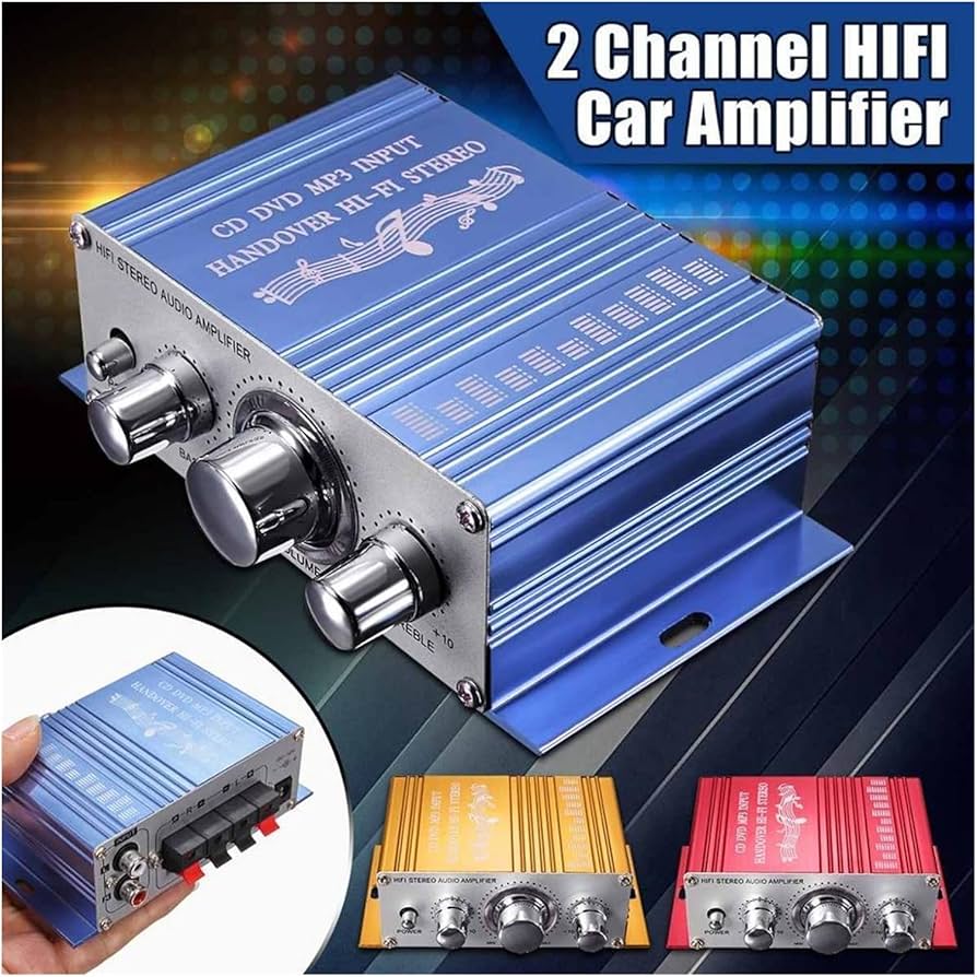 Amazon.co.jp: オーディオアンプ 20 ワット車オートバイ 12 ボルトオン Amazon.co.jp: オーディオアンプ 20 ワット車オートバイ 12 ボルトオン