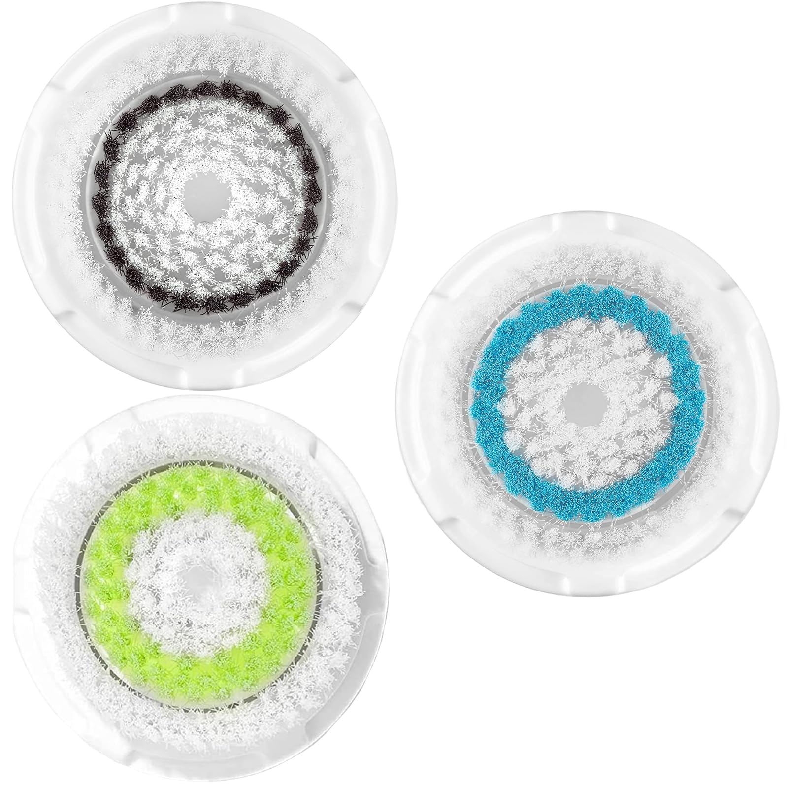 Cabezal de cepillo de limpieza facial compatible con Clarisonic Mia 1, Mia 2, Mia Fit, Alpha Fit, Smart Profile Uplift, herramienta de limpieza de repuesto de cabezal de cepillo facial de poros