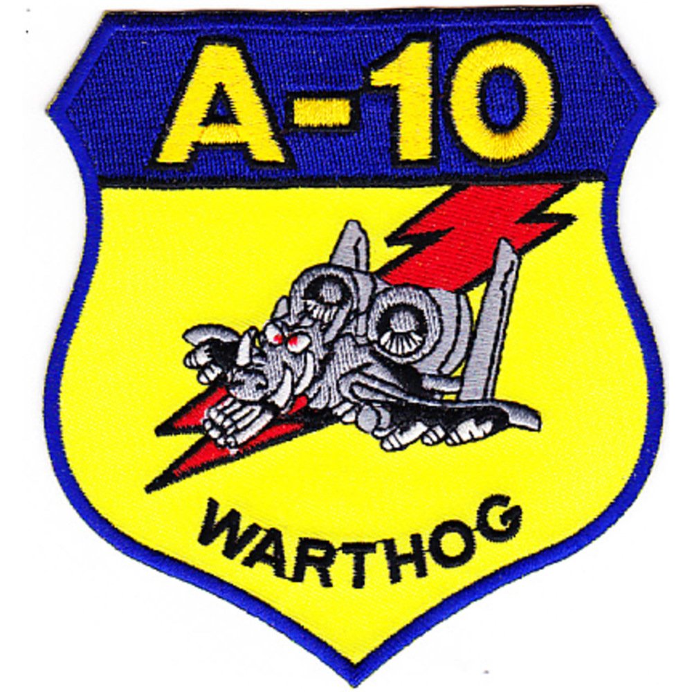Fairchild Republic A-10 Thunderbolt II Patch Warthog