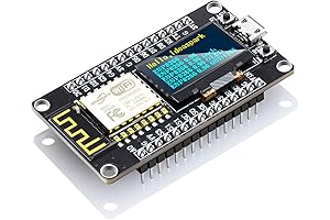 NodeMCU ESP8266 Development Board with OLED Display for Arduino and Micropython