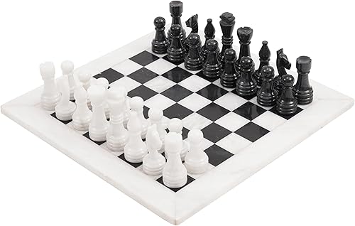 RADICALn Juego completo de ajedrez de mármol con peso blanco y negro de 15 pulgadas tamaño grande hecho a mano estilo Staunton y Embajador juegos de RADICALn Juego completo de ajedrez de mármol con peso blanco y negro de 15 pulgadas tamaño grande hecho a mano estilo Staunton y Embajador juegos de