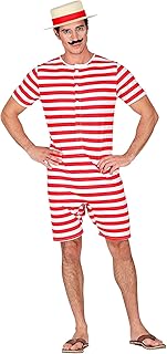 W WIDMANN MILANO Party Fashion - Disfraz Retro Traje de baño, años 20 y 30, disfraz de carnaval