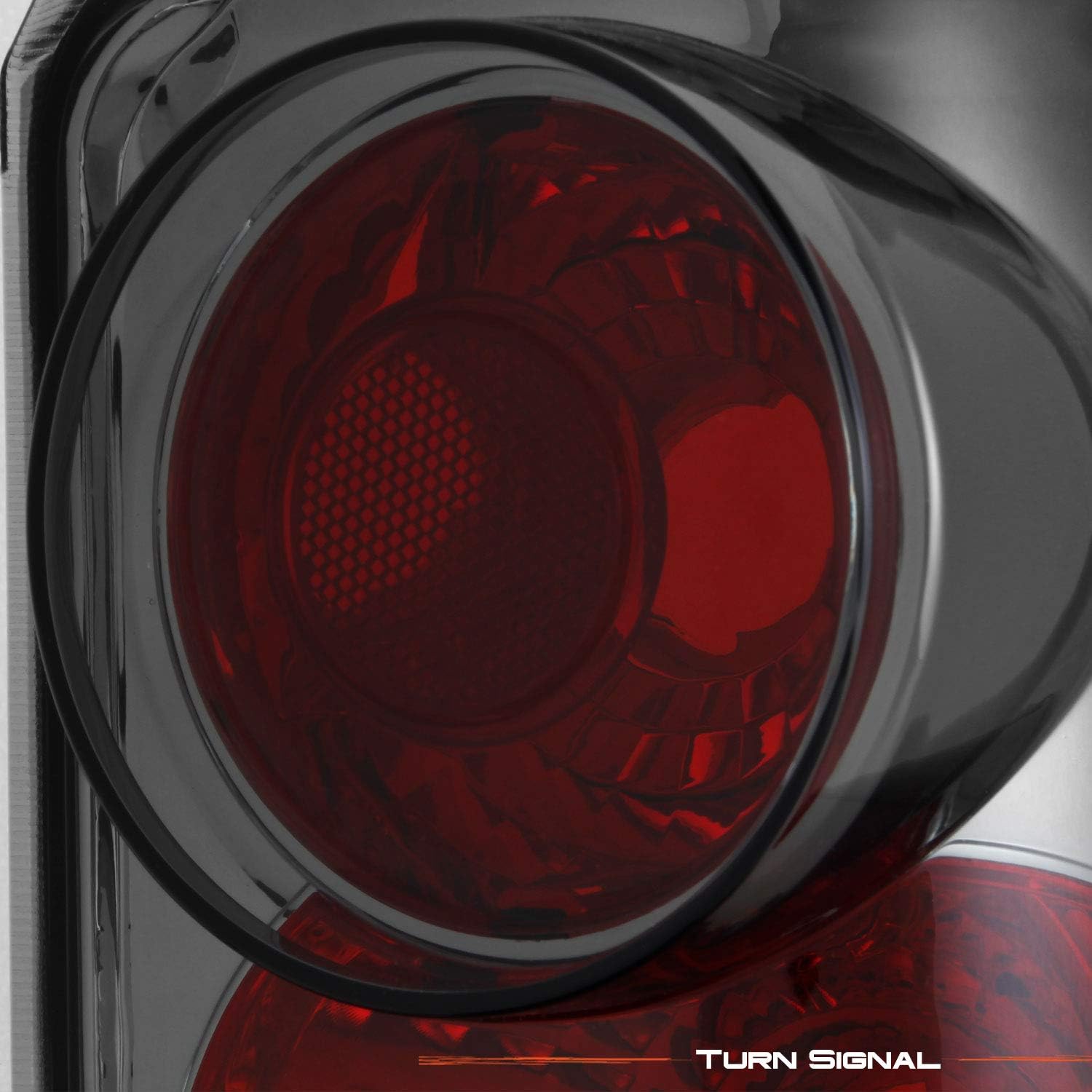 AKKON - Fit 1995 1996 1997 Ford Explorer UN105 / UN150 Smoke Housing Tail Brake Light Lamps - Pair