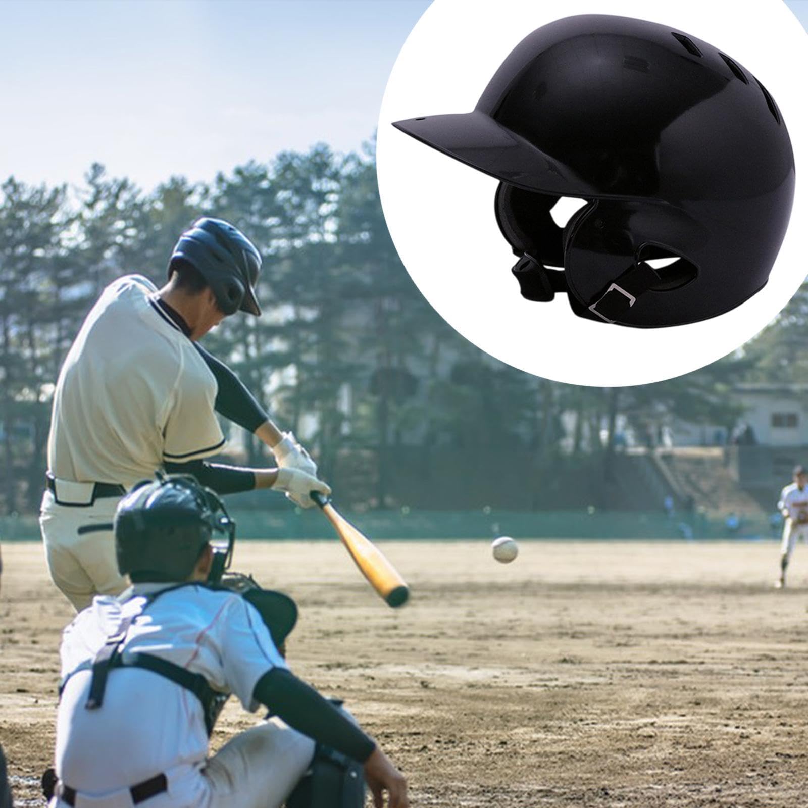 perfk Casque de frappeur de Baseball pour Enfants, Pitch à Double Oreille Casque de Softball pour l'extérieur, Les Sports, Le Match, Les Enfants garçons