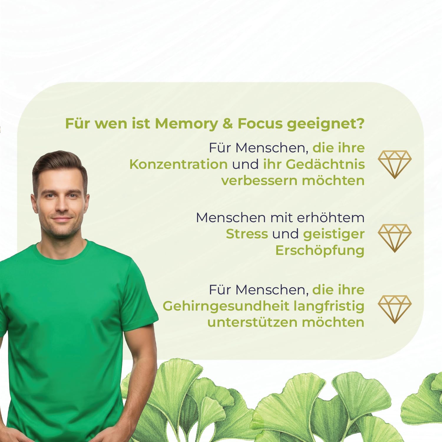 Ginkgo Biloba 6000mg pro Kapsel (50:1 Extrakt) Hochdosiert - mit Ashwagandha und Vitamin B Komplex - Premium Ginko für Gedächtnis und Konzentration - 90 Kapseln - Premium, Vegan, Laborgeprüft