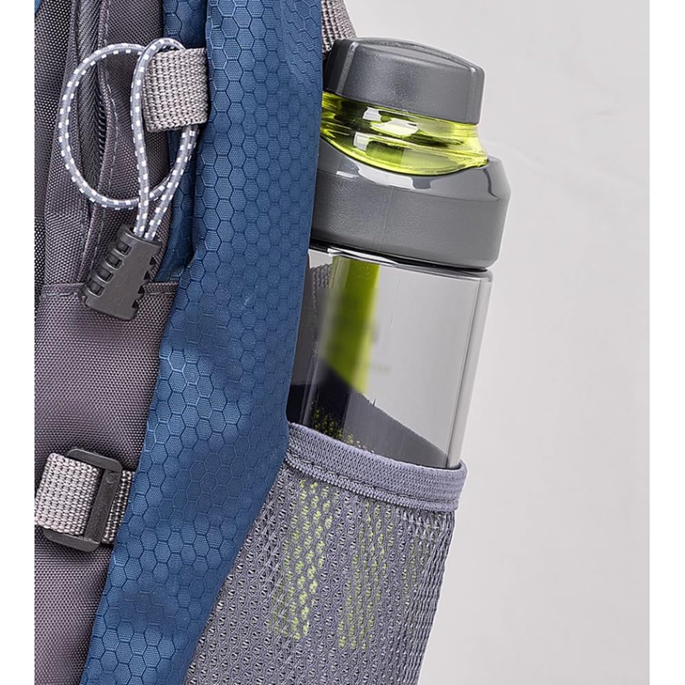 MRKU Bouteille d'eau de Sport avec Couvercle verrouillable et Couvercle Anti-Fuite innovant 2 en 1, Shaker Portable pour Boissons protéinées d'entraînement