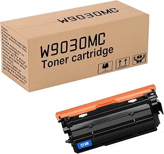 W9030MC W9031MC W9032MC W9033MC Cartucho De Toner De Alto Rendimento Da Substituição, Se Encaixa Compatível Com Impressoras Para Hp E67550dh E67650dh E67560z E67660z Cyan