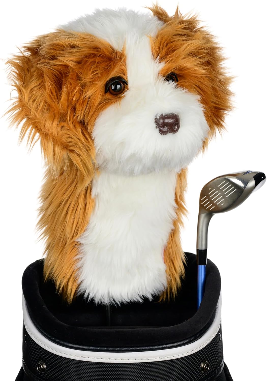 Daphne's Headcovers Cavapoo Driver Headcover | Funny Golf Club Covers | Golf Head Covers for Drivers | Stylish Golf Club Head Covers | Golf Driver Covers | Men’s & Women’s Driver Headcover