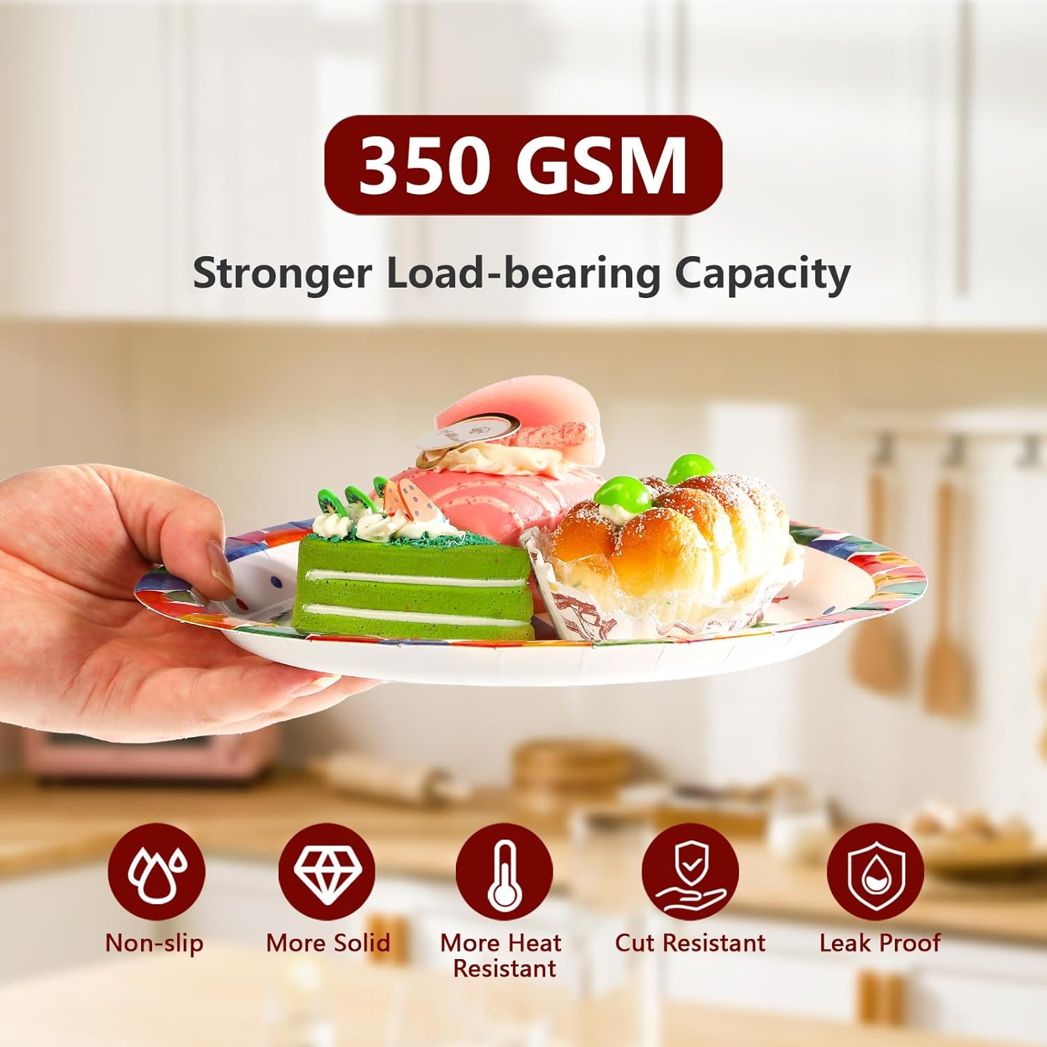 Grencian 200Pcs Caterpillar 1st Birthday Party Supplies A Hungry Green Insect is Turning One Plates and Napkins Tableware Set Hungry Caterpillar Party Decoration for Boys Birthday Baby Shower Serve 50