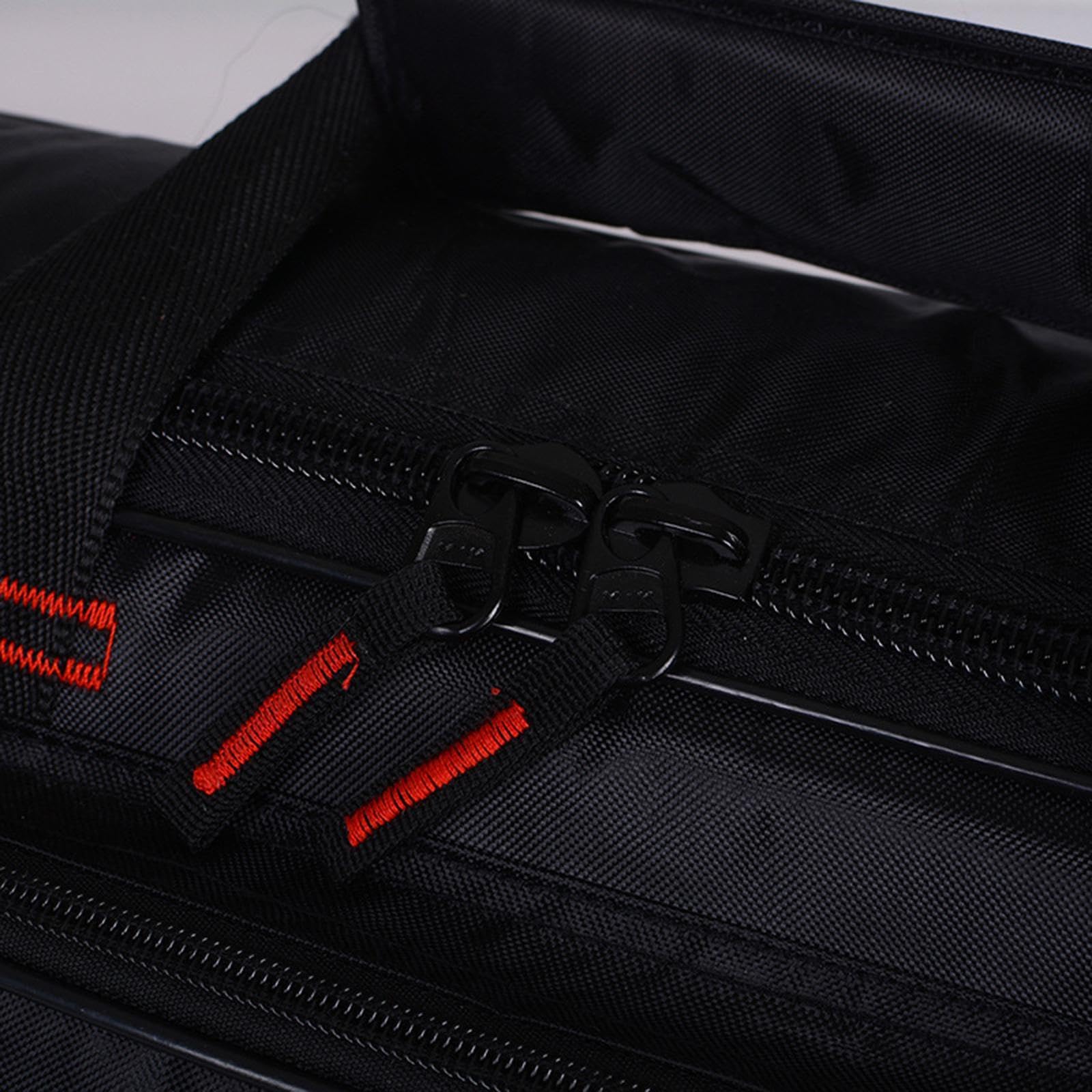 Harilla Tasche für Gitarren-Multieffektpedale, Pedalboard-Reißverschlusstasche, professionelles Etui für Gitarren-Pedalboards für die