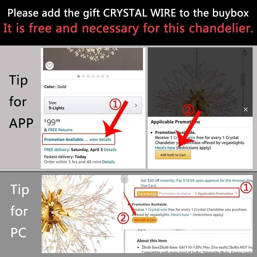 Tор Brаndѕ Vikaey Plug-in 9-Light Crystal Chandeliers, Dandelion Firework Modern Sputnik Chandelier Ceiling Light Fixture Pendant Lighting with in-Line On/Off for Dining Room Bedroom Kitchen Island Living Room Uр Tо 60% оƒƒ Vikaey Plug-in 9-Light Crystal Chandeliers, Dandelion Firework Modern Sputnik Chandelier Ceiling Light Fixture Pendant Lighting with in-Line On/Off for Dining Room Bedroom Kitchen Island Living Room