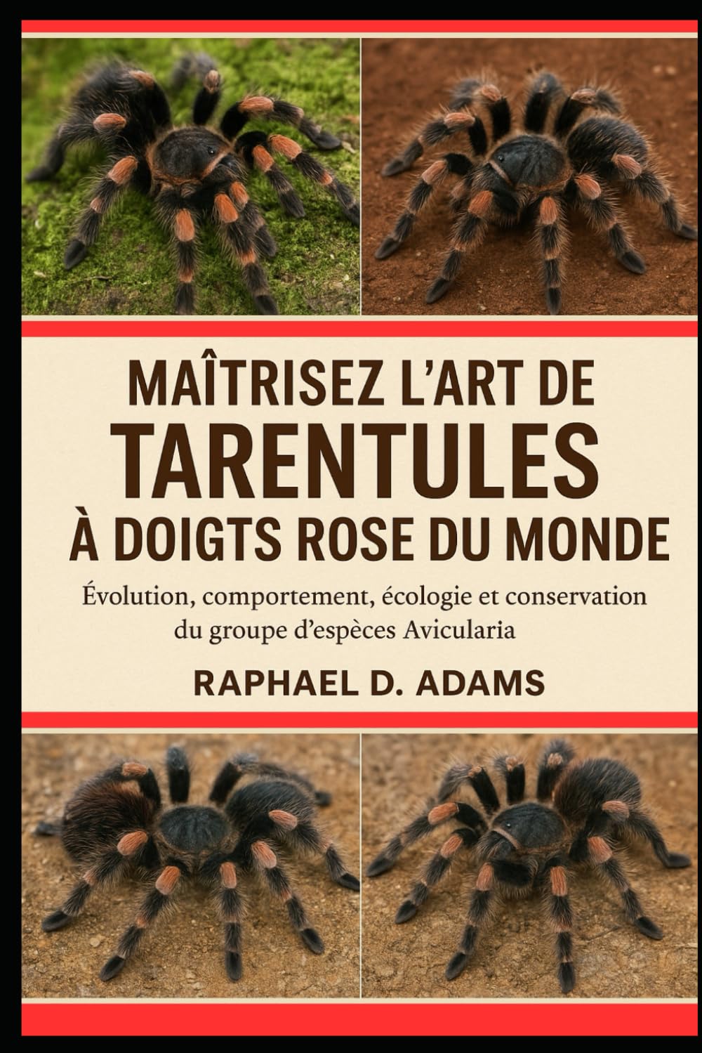 MAÎTRISEZ L'ART DES TARENTULES À DOIGTS ROSE DU MONDE: Évolution, comportement, écologie et conservation du groupe d'espèces Avicularia