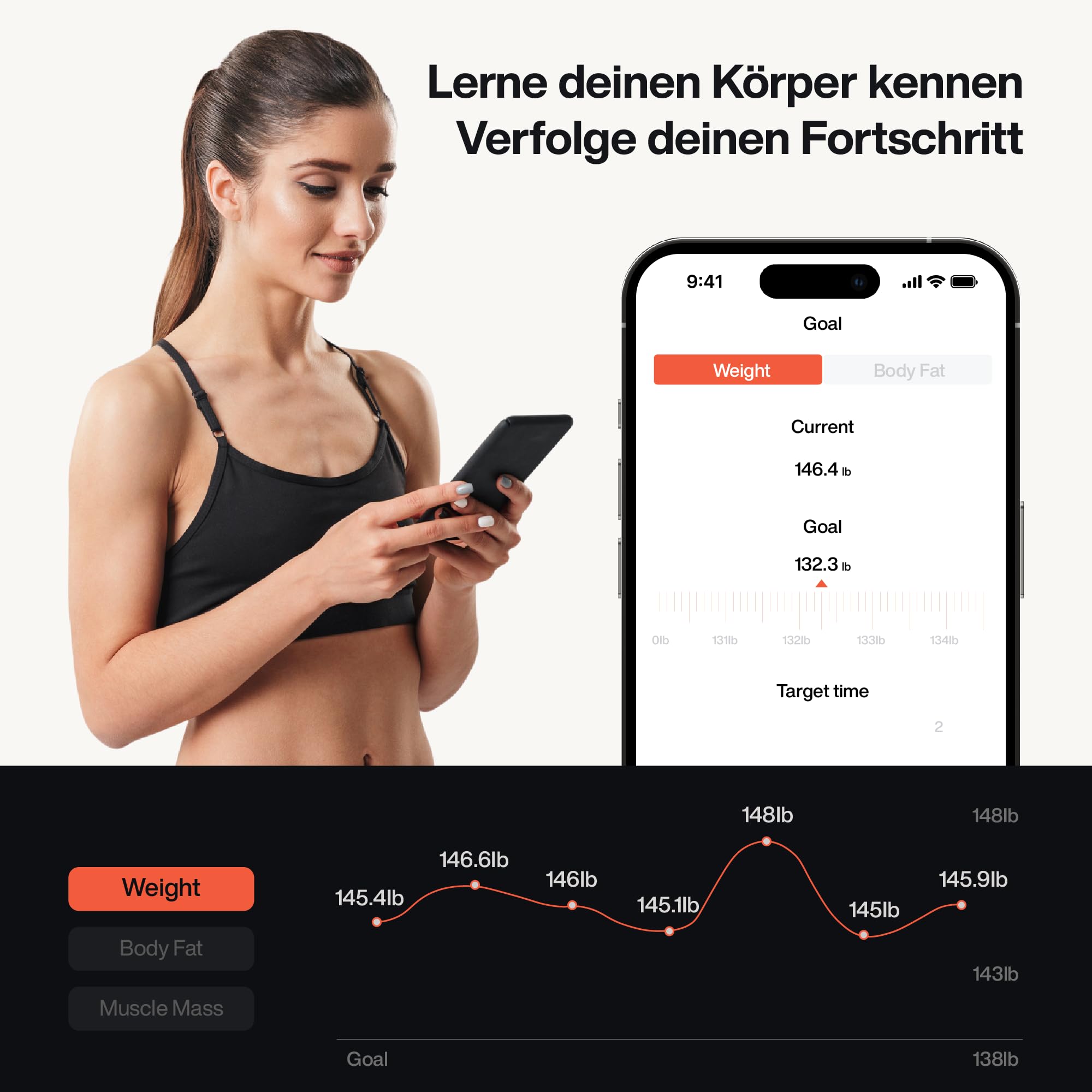 Speediance Smart Scale – WLAN-fähige Körperanalysewaage für tägliches Fortschritts-Tracking