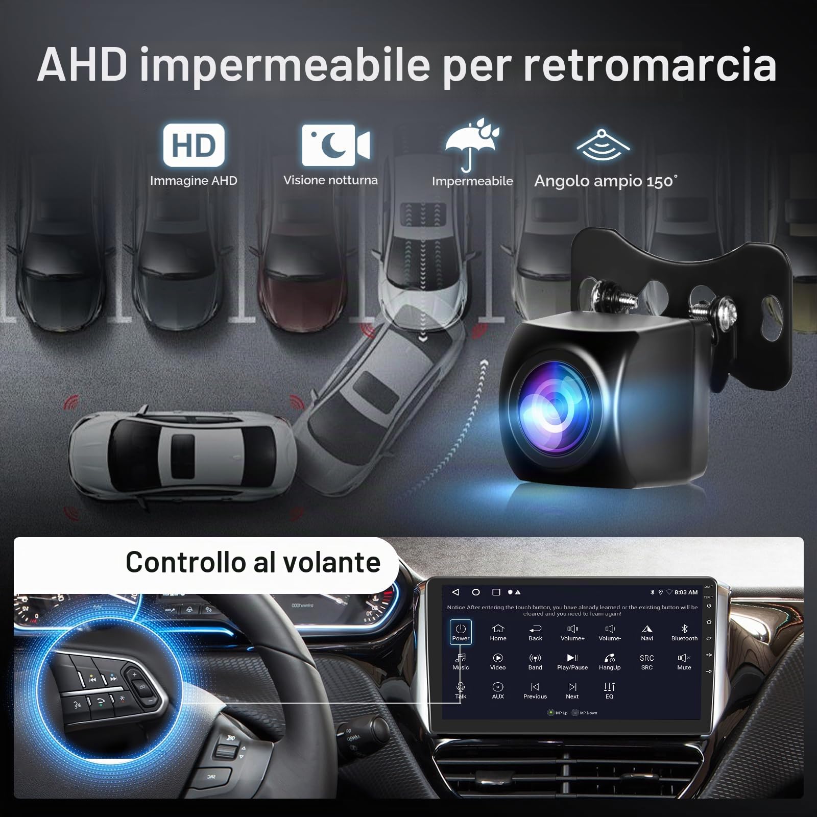 Hodozzy 2G 64GB Android Autoradio per Peugeot 208/2008 2012-2018 Stereo Wireless Carplay Android Auto Mirror Link 10,1 Pollici Touch Screen GPS WiFi, Bluetooth FM/RDS, SWC EQ, 2 Din Radio per Peugeot