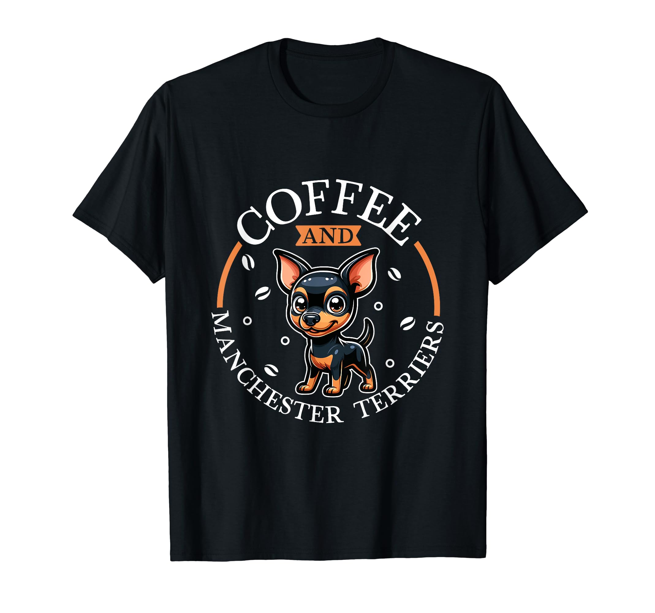 Coffee and Manchester Terrier T-Shirt