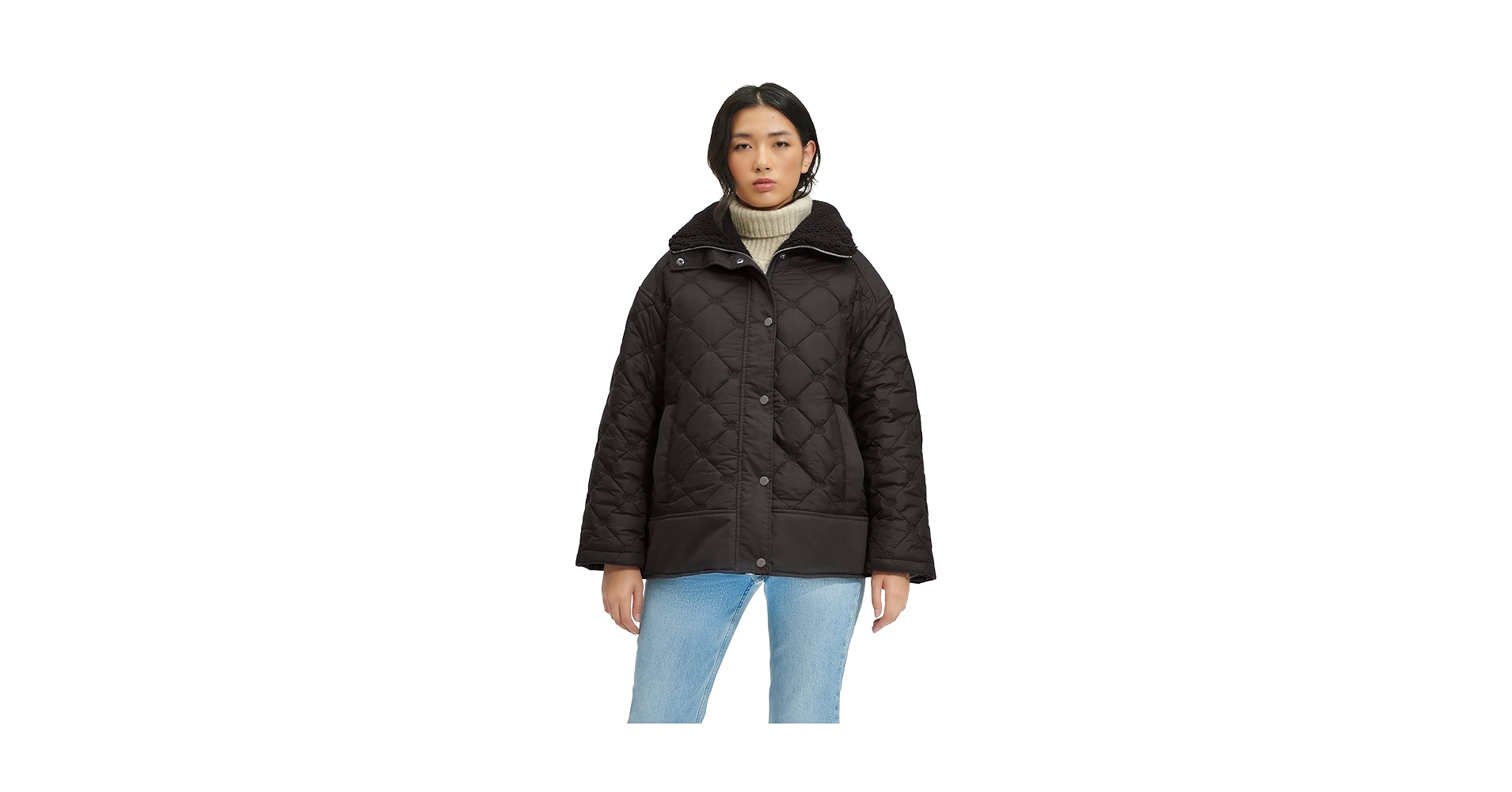 UGG Women's Kaylynn Ugg Quilted Jacket Coat, Mountain