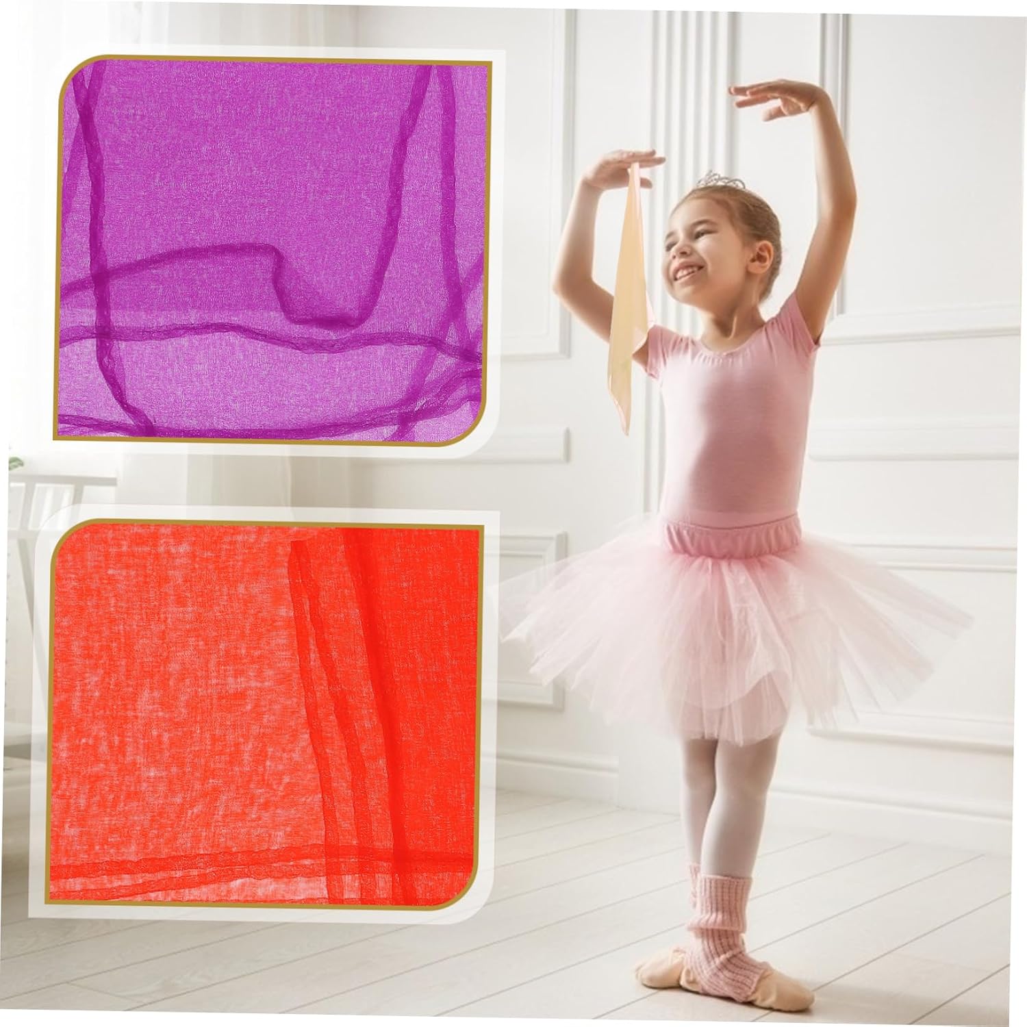 NOLITOY 12pcs Juggling Scarves for Boys and Girls Dance Soft Veil Play Scarves for Kindergarten Activities