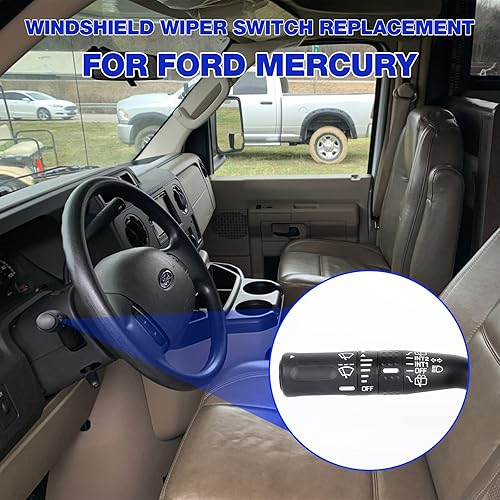 Miniatura 4 de Interruptor de señal de giro multifunción para Ford Expedition 2002-2006, Ford Explorer 2002-2005, Mercury Mountaineer 2002-2005, 2L2Z13K359AAB