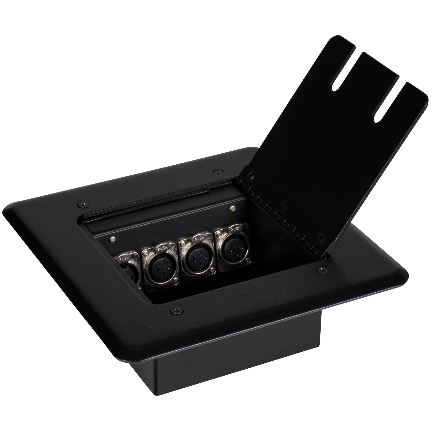Amazon.com: Parts Express Flip Up Stage Box with Four XLR Female