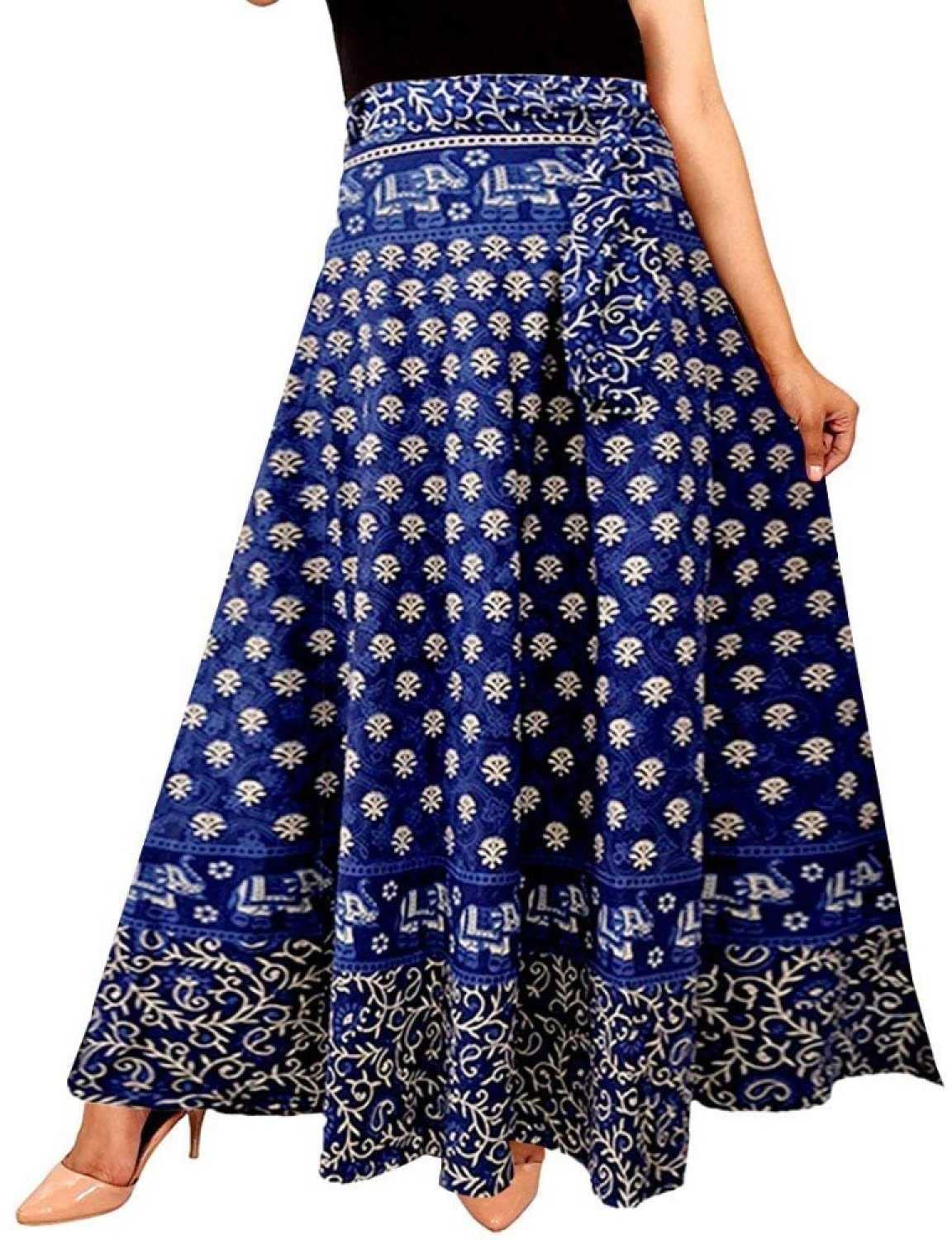HIMCARE Women's Maxi Wraparound Skirt-picture-52
