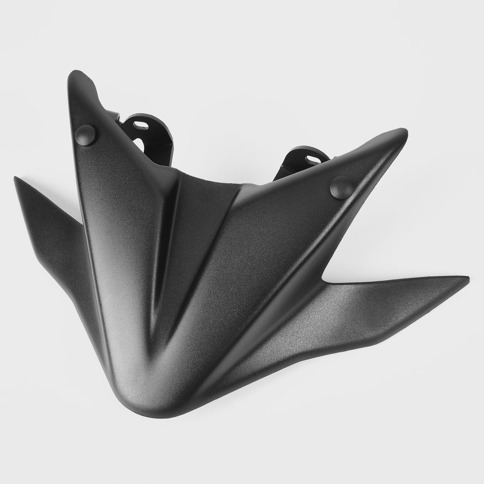 WOOGA Ruota anteriore Copertura superiore Parabordi Becco Naso Cono Estensione Cowl per YA&MA&HA Tracer 9 GT Tracer 900 2021 2022 2023 TRACER 9GT Accessori moto (Nero)