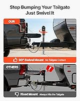 Vista 5 de VEVOR Gato de remolque eléctrico, capacidad de 7500 libras, conector de lengua de energía eléctrica con cubierta protectora impermeable y luz LED