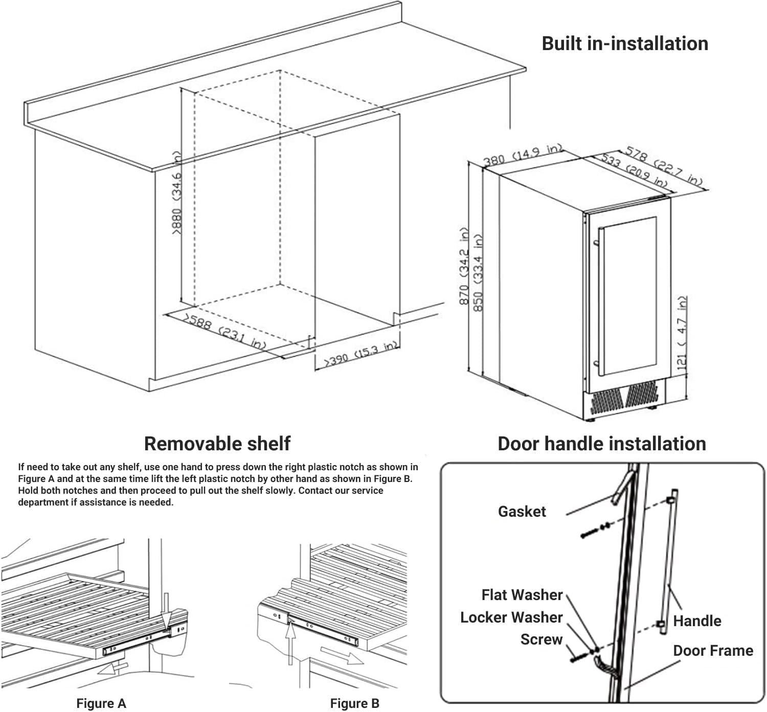 AAOBOSI 85L Elektrische Kühlbox -10°C bis 10°C
